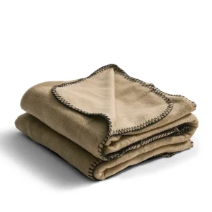 Rea Fleecepläd Sand 130x170cm Nightingale
