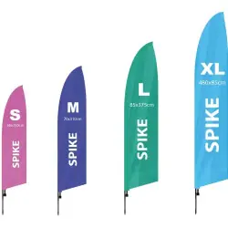 Beachflagga Spike Expressleverans