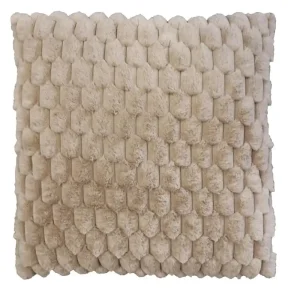 Rea Kuddfodral Fuskpäls Grace Sand 45x45cm Redlunds