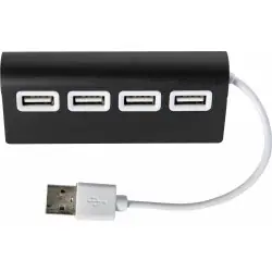 USB-hub i aluminium med 4 portar Leo Endast denna vecka