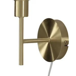Outlet Vägglampa Aneta Lighting Ester Mässing 19cm