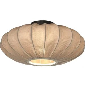 Erbjudandepris Tygplafond Aneta Lighting Mamsell Grå 45cm