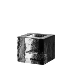 Populär Kosta Boda Brick ljuslykta svart 75mm