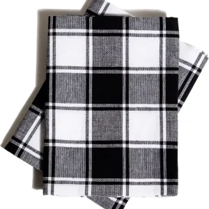 Trygg betalning Queen Anne Kökshanddukar 2-Pack Svart 45x65cm