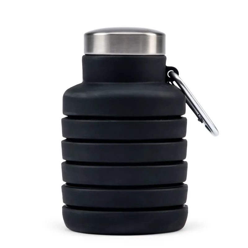 Kundfavorit Vattenflaska Silikon Svart 50cl Orrefors Hunting