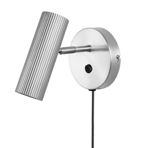 Vägglampa Stål Globen Lighting Hubble 15cm Kampanj
