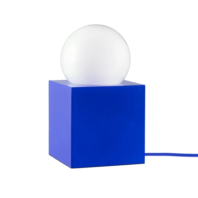 Bordslampa Blå Globen Lighting Bob 14cm Sista chansen
