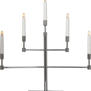 Star Trading Vide Adventsljusstake Krom 53cm Rabatt
