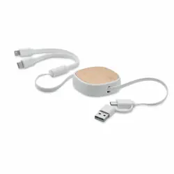 Togobam - USB-laddkabel inrullningsbar risnedsättning