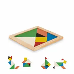 Tangram - Tangram-pussel i trä Populärt val