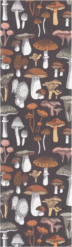Begränsat antal Ekelund Svamprik Bordslöpare Brun 35x120cm