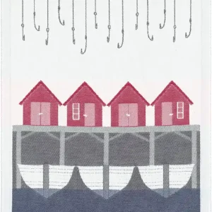 Ekelund Fiskeläge Kökshandduk Multi 35x50cm Rabatt