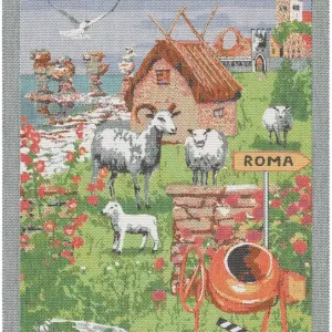 Sista chansen Ekelund Gotlandsidyll Kökshandduk Multi 35x50cm