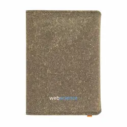Recycled Leather Passport Holder passfodral I lager