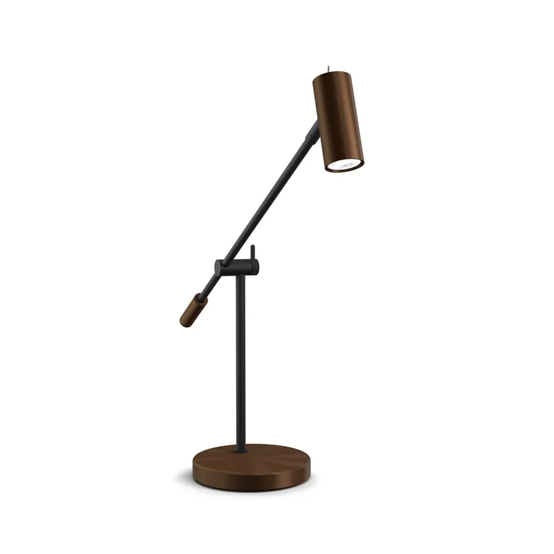 Beställ nu Bordslampa Oxidbrun Dimbar Belid Cato 48,5cm