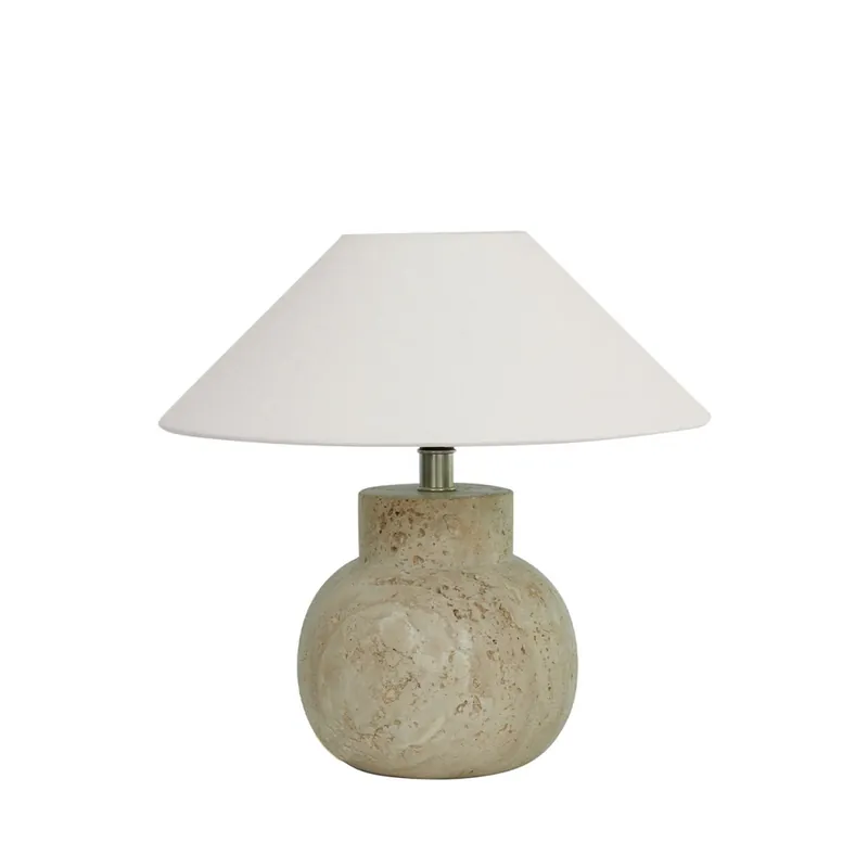 Erbjudande Lampfot Travertine Watt & Veke Pella 23cm