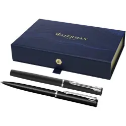 Waterman Allure set med kulpenna och kulspetspenna(svart bläck) Populär
