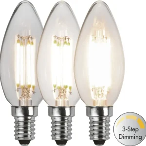 Utförsäljning Star Trading LED-Lampa E14 3-Step Dim 4,2W(40W)