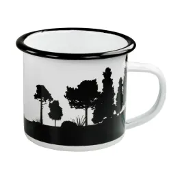 Enamel Mug Large White 0,75 l Lägg i varukorgen