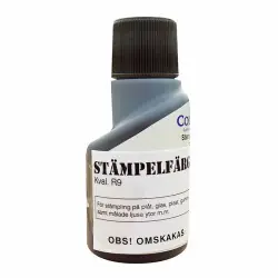 50 ml stämpelfärg kvalitet R9, Röd Extra rabatt