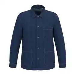 Eco-Friendly Unisex Dropped Shoulders Denim Jacket Rea