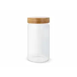 Behållare glas & bambu 1200 ml Snabb frakt