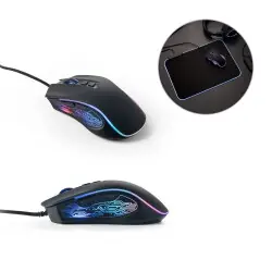 Utförsäljning THORNE MOUSE RGB. Gamingmus med 1.5 m kabel och ABS RGB LED-lampor