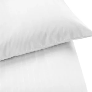 Rea Textilgruppen Hilton Randigt Örngott 55x75cm Vit