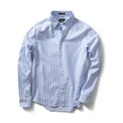 John Solano Bar Stripe Oxford Tailored Rea