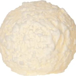 Blockljus LED Star Trading Snowball Vit Ø10cm Utförsäljning