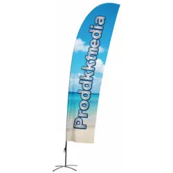 Nedsatt pris Beachflagga Straight