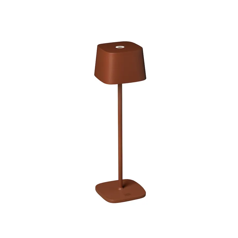 Utförsäljning Portabel Bordslampa Capri Terrakotta IP54 36cm Konstsmide