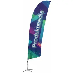Beachflagga Angled Fri frakt