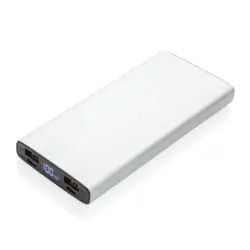 Aluminium 18W 10.000 mAh PD Powerbank Endast idag