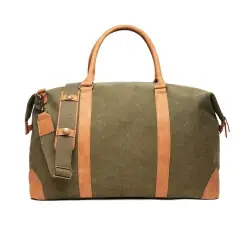 Handla nu VINGA BoslerRCS återvunnen canvas dufflebag