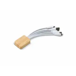 Trygg betalning Multikabel bambu med R-PET