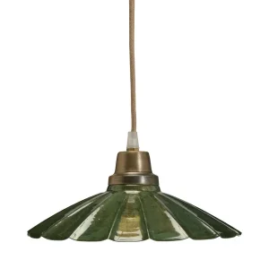 Endast idag Fönsterlampa PR Home Ester Mörkgrön 24cm