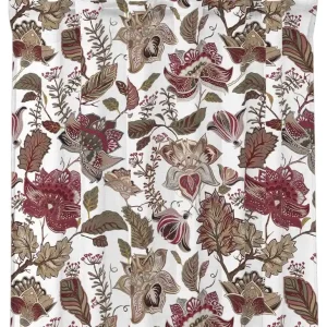 Begränsad tid Gardin Redlunds Shelly Vit/Rosa 140x250cm 2-Pack