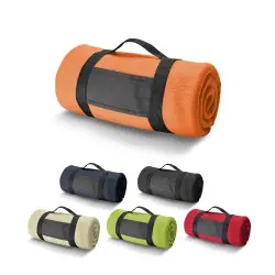 Snabb leverans THORPE. Fleecefilt med avtagbart handtag (180 g/m²)