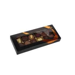 Endast idag Silverheart Brons/Svart | 12 st Lyxchoklad