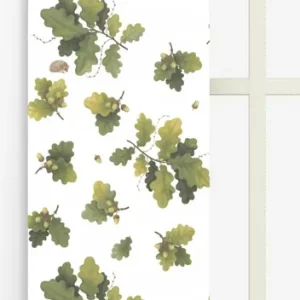 Panelgardin Arvidssons Textil Taggad På Äventyr Grön 43x240cm 2-Pack Begränsat erbjudande