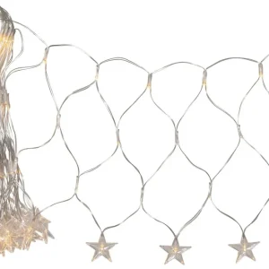 Begränsat erbjudande Star Trading Ljusnät Utomhus Transparent Starnet 4,8m
