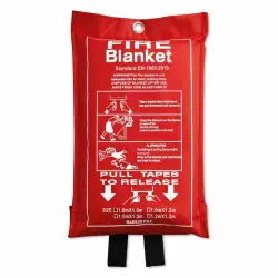 Trygg betalning Blake - Brandfilt i fodral 100x95cm