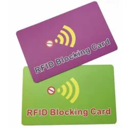Trygg betalning RFID-Kort blockerande