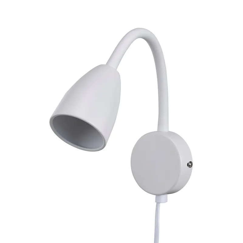 Beställ nu Vägglampa Vit Oriva Moa 23cm