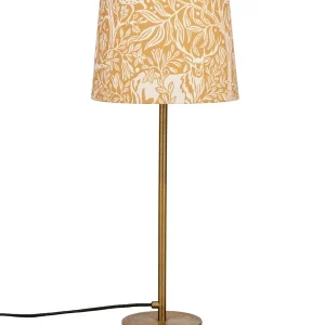 Bästa pris Bordslampa PR Home Base Guld/Eldertree Gul 58cm