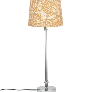 Bordslampa Krom/Gul PR Home Liam 55cm Beställ idag