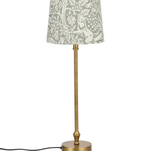 Bästa pris Bordslampa Mässing/Grön PR Home Liam Eldertree 55cm