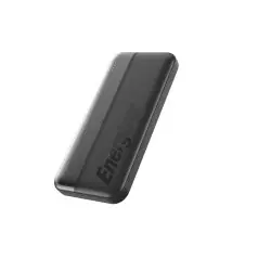 I lager Energizer 15W Power Bank med utmatning och laddning via flera portar. Svart