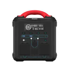 Energizer 700W bärbart kraftverk med dubbel PD-utgång. Svart Rabatt
